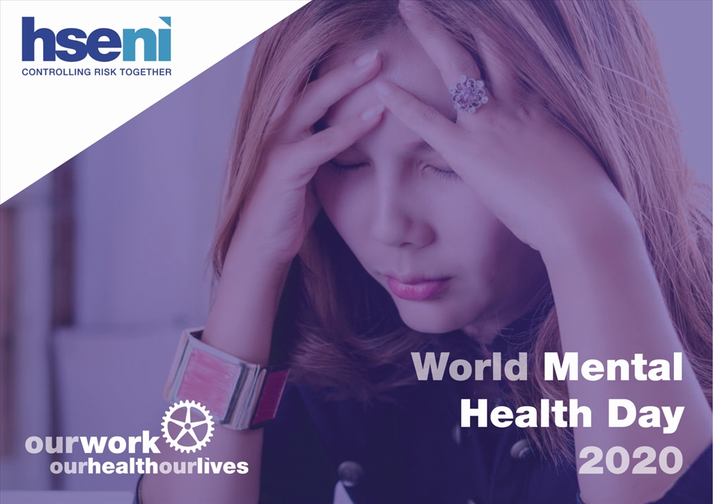 On World Mental Health Day HSENI offers employers help with how to effectively manage work related stress